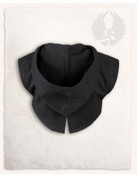 Coprispalla medievale con cappuccio...