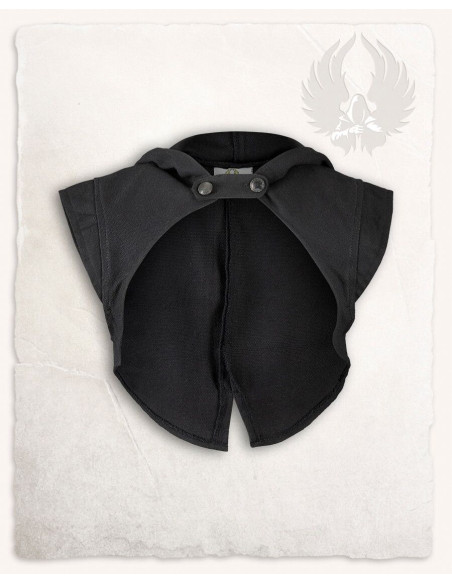 Coprispalla medievale con cappuccio...