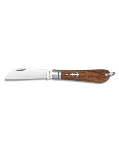 Coltello da marinaio manico in legno (lama da 8 cm)
