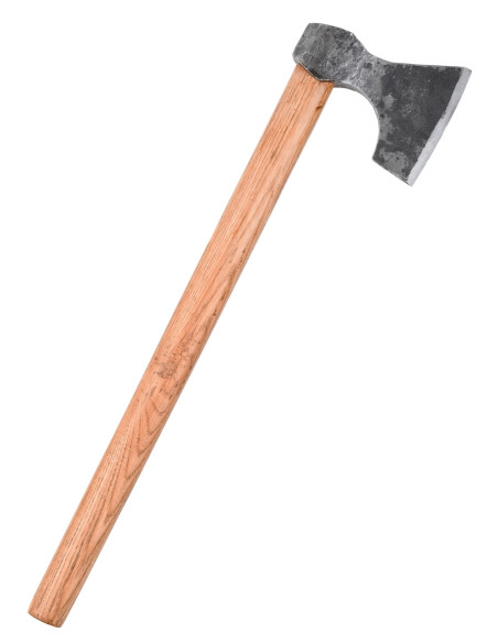 Ascia vichinga forgiata a mano, tipo D