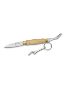 Coltello tascabile MAM con forchetta e apriscatole sul...