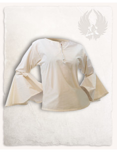Camicetta medievale da donna Felice in crema