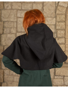 Cappa Gugel o Nordic modello Notker, nera 2