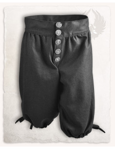 Pantaloni vintage Tilly in lana grigia 2