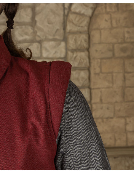 Gilet medievale Tilly in cotone -...