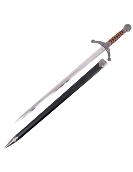 Spada con fodero decorato con Nodo...