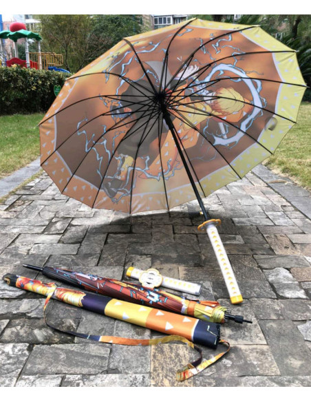 Ombrello con manico Agatsuma Zenitsu...