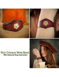 Bracciale Tudor realizzato a mano in pelle marrone con... 2