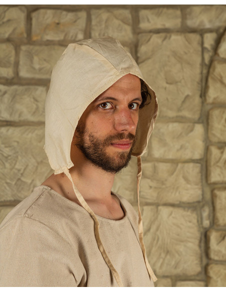 Crespina in cotone panna, modello Jasper