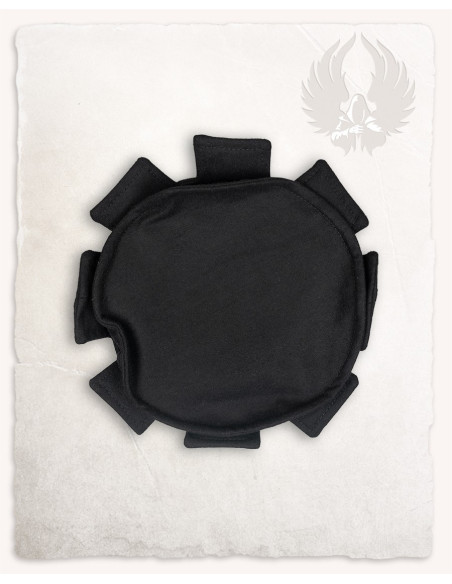 Cappello merlato medievale nero,...