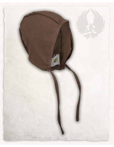 Crespina medievale classica in cotone marrone