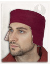 Cappello medievale di Raffaello in rosso