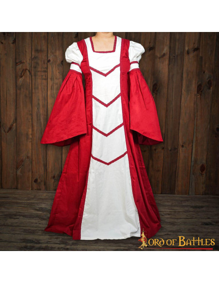 Abito medievale della damigella...