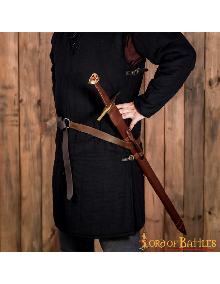 Spada funzionale templare a una mano...