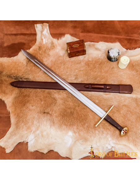 Spada funzionale templare a una mano...