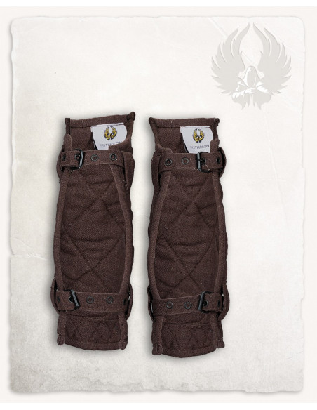 Schinieri medievali di Arthur in tela...