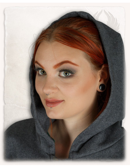 Mantella corta in lana Kim da donna -...