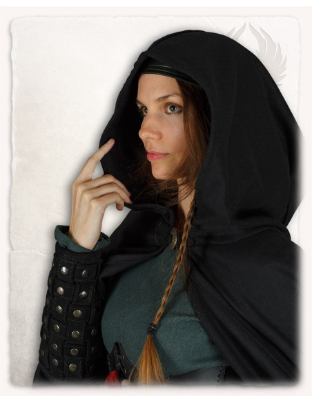 Mantella corta in lana Kim da donna -...