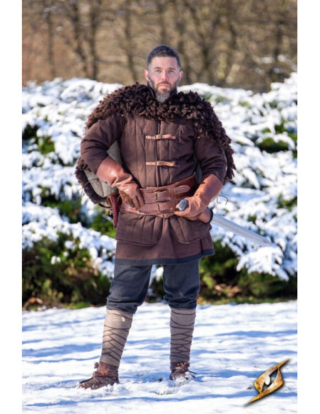 Pantaloni Fimbul in misto lana con...