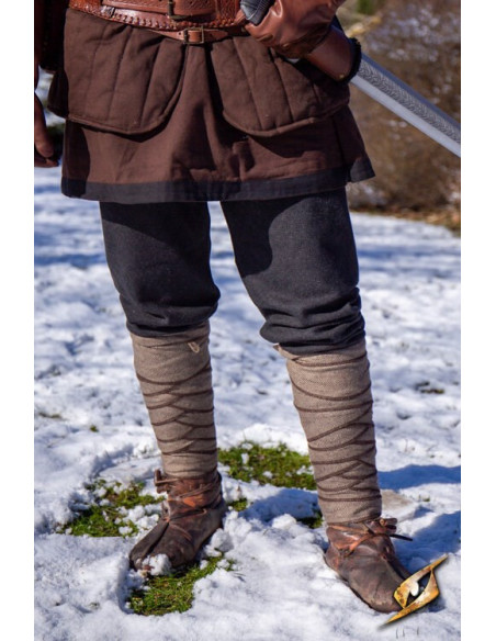 Pantaloni Fimbul in misto lana con...