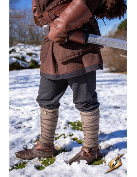 Pantaloni Fimbul in misto lana con...