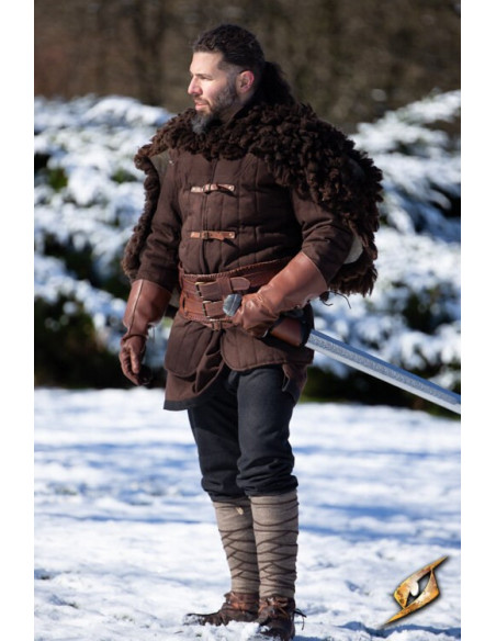 Pantaloni Fimbul in misto lana con...