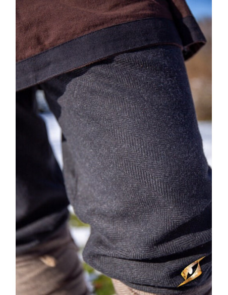 Pantaloni Fimbul in misto lana con...