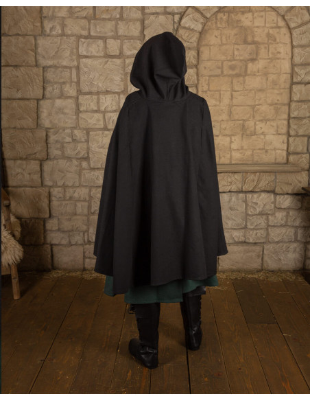 Mantello medievale, tipo corvo, in...