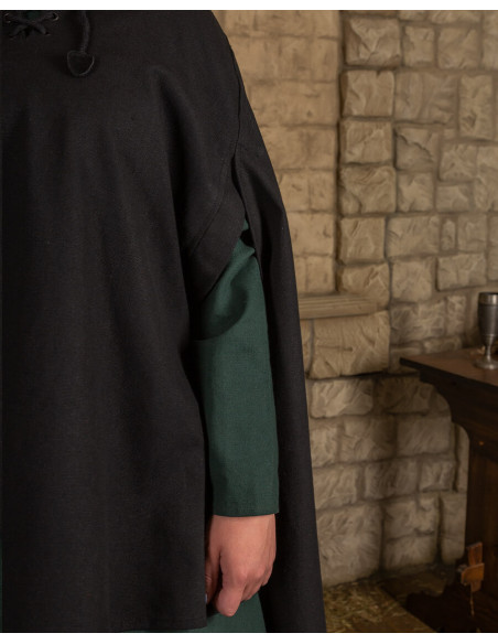 Mantello medievale, tipo corvo, in...