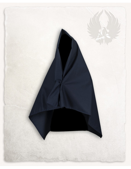 Sciarpa contadina modello Emil, blu navy