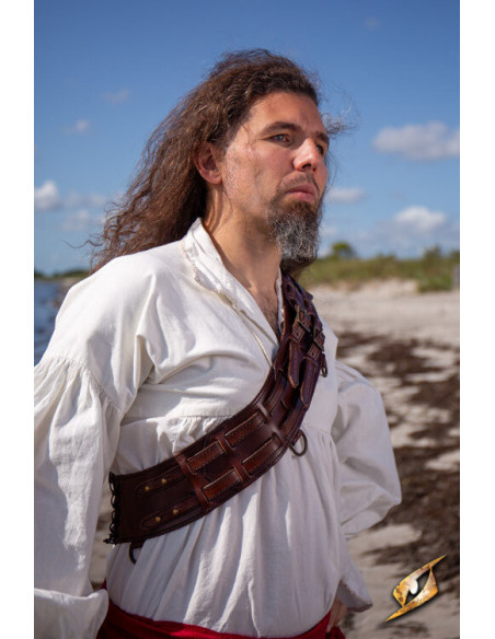 Tracolla Pirate Adventurer in pelle...