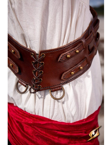 Tracolla Pirate Adventurer in pelle...