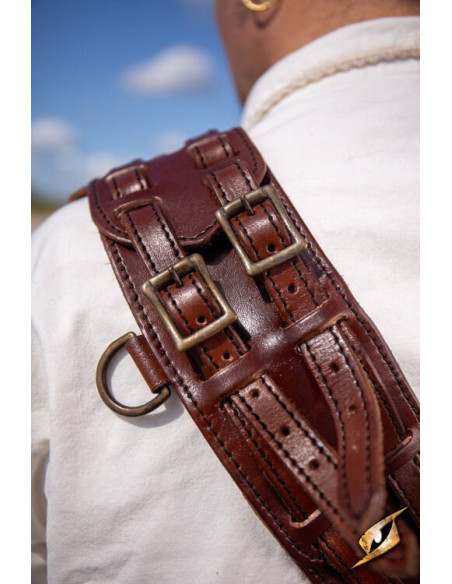 Tracolla Pirate Adventurer in pelle...