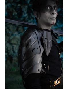 Fascino notturno degli spallacci degli Elfi Oscuri