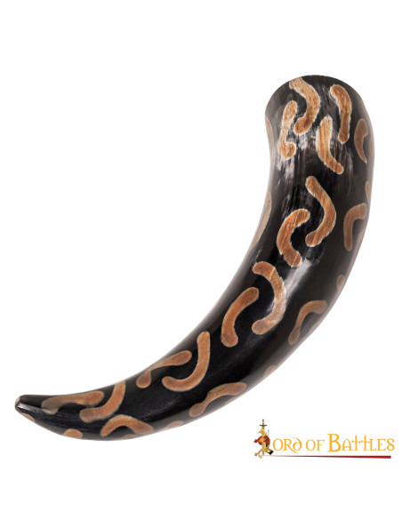 Corno di bue per bere, design Mezze Lune