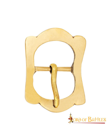 Set di 5 fibbie in ottone del tardo...