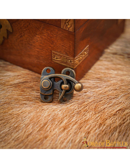 Set di 3 piccole chiusure in ottone