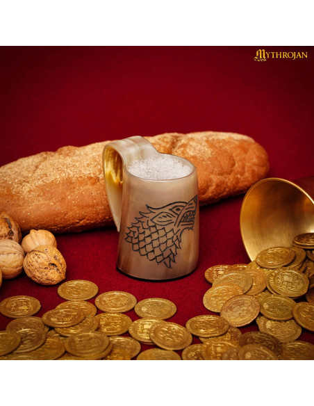 Set vichingo di 2 bicchieri da vino...