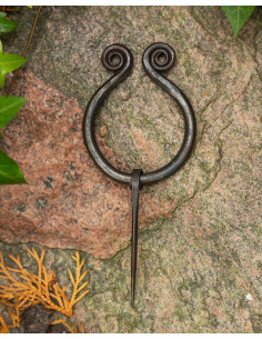 Fibula Bernhard grande per abiti e mantelle