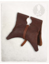 Marsupio medievale Calvert in marrone (20x25 cm.)