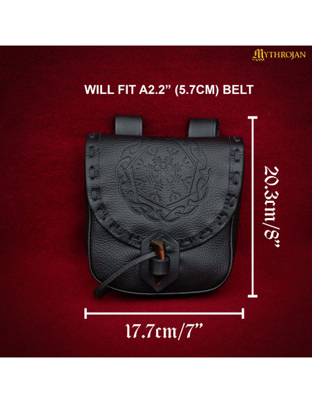 Borsa norrena con simbolo...