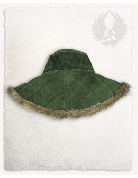 Gorgiera medievale Nimue in pelle...