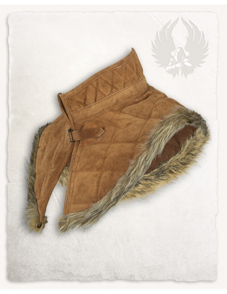 Gorgiera medievale Nimue in pelle...