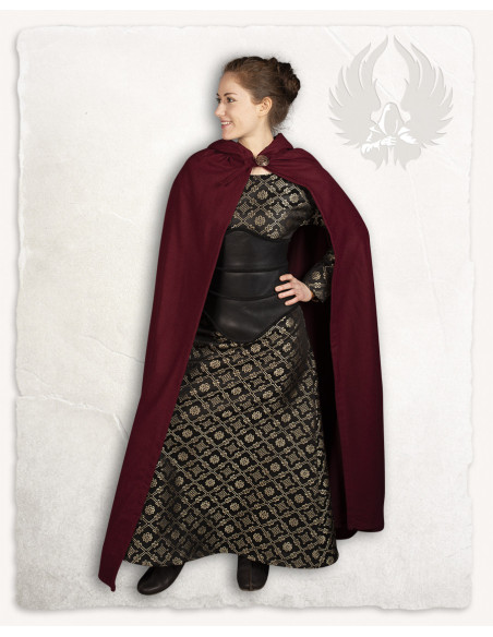 Corpetto medievale scarlatto - Nero