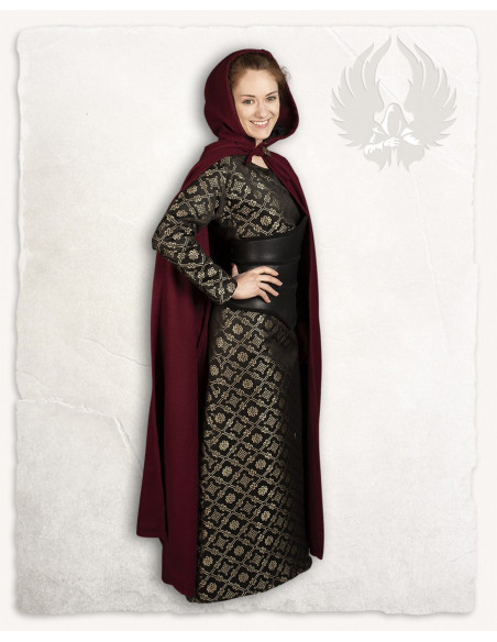 Corpetto medievale scarlatto - Nero