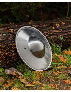 Fibbia medievale Alessio in acciaio (30 cm.)