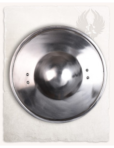 Fibbia medievale Alessio in acciaio (30 cm.) 2