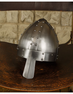 Elmo tipo Spangenhelm di Thor in acciaio