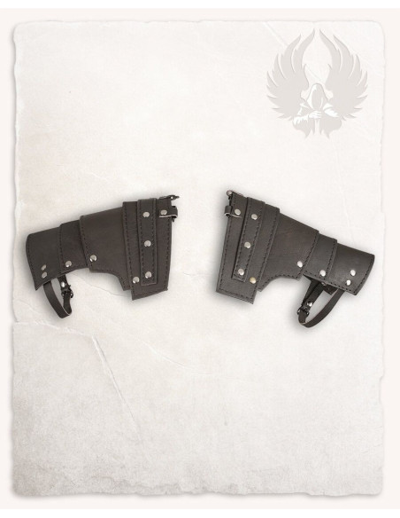 Spalline medievali Albrecht in nero