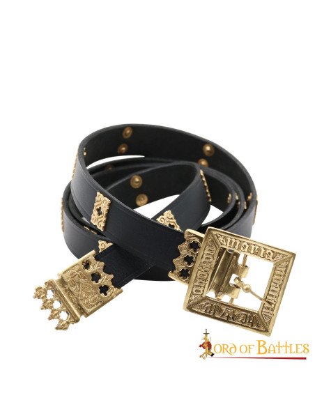 Cintura medievale in pelle Eric della...